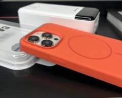 Beats MagSafe Silicon Kılıf - Turuncu