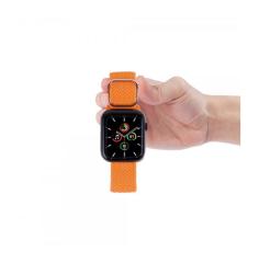 Apple Watch Strap Braided Örgü - Orange