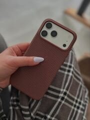 iPhone TechWoven Dokuma MagSafe Kılıf - Sienna