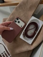 iPhone TechWoven Dokuma MagSafe Kılıf - Sienna
