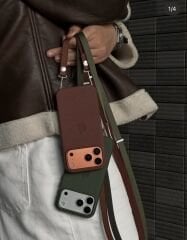 iPhone TechWoven Dokuma MagSafe Kılıf - Sienna
