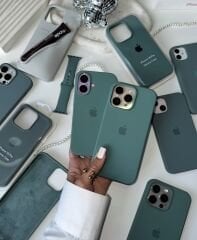 iPhone Lansman Kılıf - Çam Yeşili