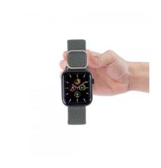 Apple Watch Strap Braided Örgü - Zeytin Yeşili