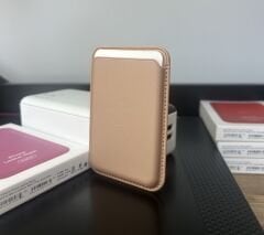 Apple MagSafe Özellikli Deri Cüzdan - Rose Gold