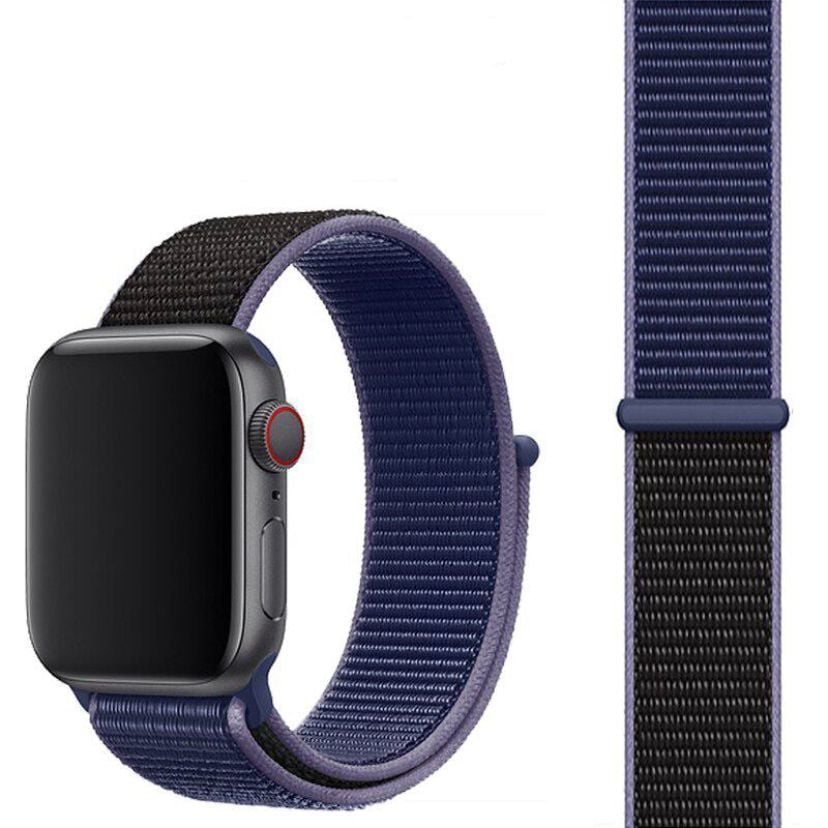 Apple Watch Loop Örgü Kordon - Midnight
