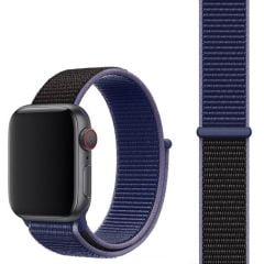 Apple Watch Loop Örgü Kordon - Midnight