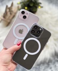 iPhone Animasyon Özellikli Magsafe Kılıf - Şeffaf