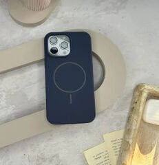 Beats MagSafe Silicon Kılıf - Gece Mavi