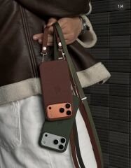 Apple Çapraz Askı - Açık Gri
