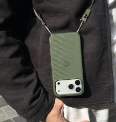 Apple Çapraz Askı - Açık Gri