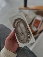 Apple Çapraz Askı - Uçuk Kahve