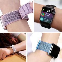 Apple Watch Loop Örgü Kordon - Summiit White