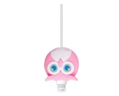 Şarj Kablo Koruyucu - Pembe Baykuş