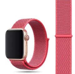 Apple Watch Loop Örgü Kordon - Hibiscus