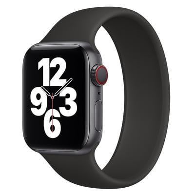 Apple Watch Solo Loop Silicon Kordon - Siyah
