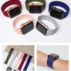 Apple Watch Solo Loop Silicon Kordon - Siyah