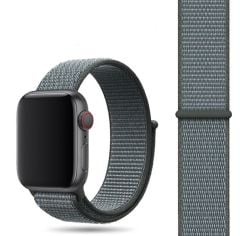 Apple Watch Loop Örgü Kordon - Storm Gray