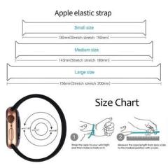 Apple Watch Solo Loop Silicon Kordon - Çam Yeşili