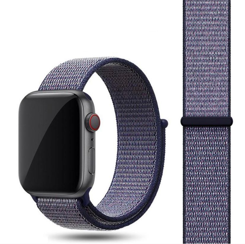 Apple Watch Loop Örgü Kordon - Midnight Blue