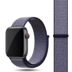Apple Watch Loop Örgü Kordon - Midnight Blue