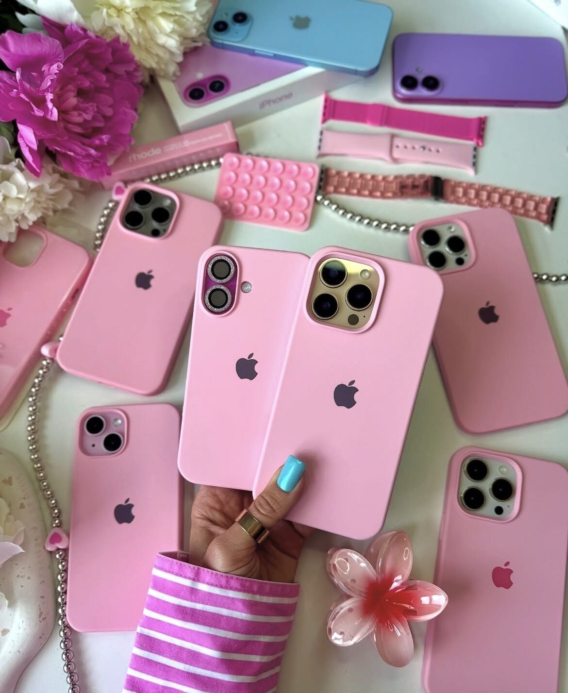 iPhone Lansman Kılıf - Pembe