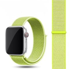 Apple Watch Loop Örgü Kordon - Neon Yeşil