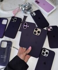 iPhone Lansman Kılıf - Derin Mor