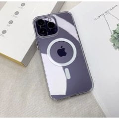 iPhone Ultra İnce Sararmaz Magsafe Şeffaf Kılıf