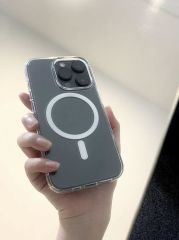 iPhone Ultra İnce Sararmaz Magsafe Şeffaf Kılıf
