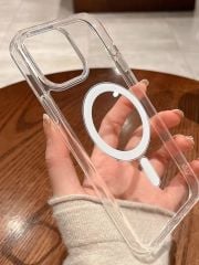 iPhone Ultra İnce Sararmaz Magsafe Şeffaf Kılıf