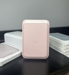 Apple MagSafe Özellikli Deri Cüzdan - Kum Pembe