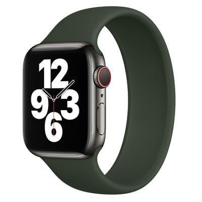 Apple Watch Solo Loop Silicon Kordon - Haki Yeşili
