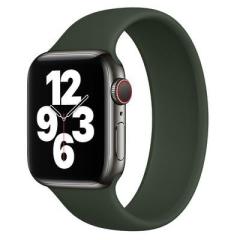 Apple Watch Solo Loop Silicon Kordon - Haki Yeşili