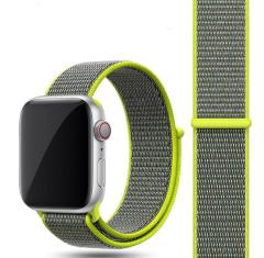 Apple Watch Loop Örgü Kordon - Flash Yellow