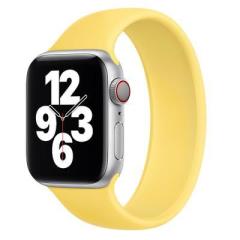 Apple Watch Solo Loop Silicon Kordon - Sarı