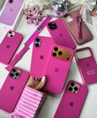 iPhone Lansman Kılıf - Dragon Pembe