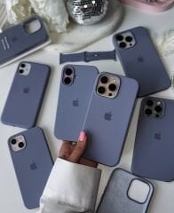 iPhone Lansman Kılıf - Lavander Grey