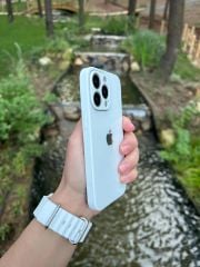 iPhone Cam Kılıf - Beyaz