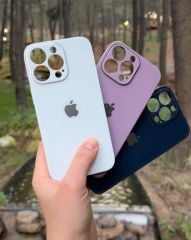 iPhone Cam Kılıf - Beyaz