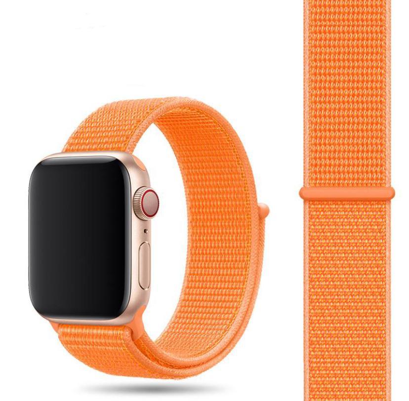 Apple Watch Loop Örgü Kordon - Papaya