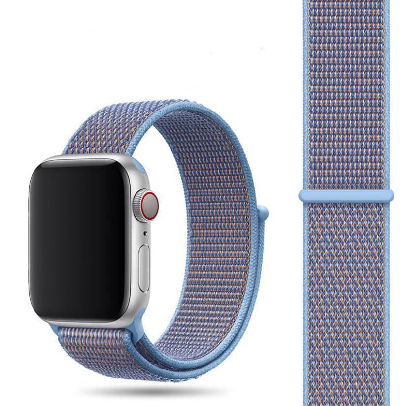 Apple Watch Loop Örgü Kordon - Cerulean