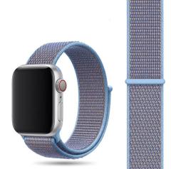 Apple Watch Loop Örgü Kordon - Cerulean