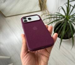iPhone TechWoven Dokuma MagSafe Kılıf - Burgonya