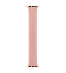 Apple Watch Solo Loop Silicon Kordon - Kum Pembe