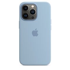 iPhone MagSafe Özellikli Silicon Kılıf - Taze Mavi