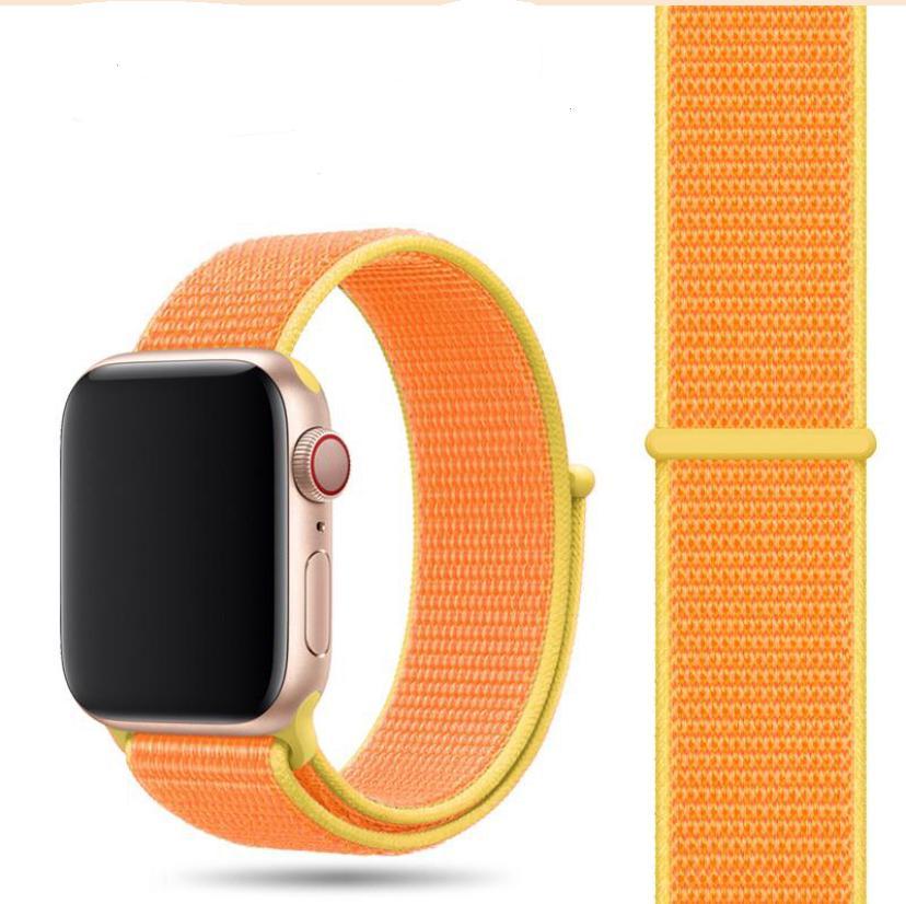 Apple Watch Loop Örgü Kordon - Canary Yellow