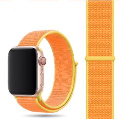 Apple Watch Loop Örgü Kordon - Canary Yellow