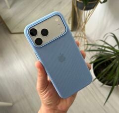 iPhone TechWoven Dokuma MagSafe Kılıf - Sky Blue