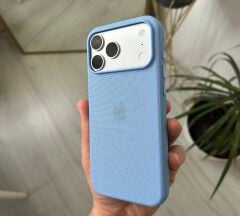 iPhone TechWoven Dokuma MagSafe Kılıf - Sky Blue