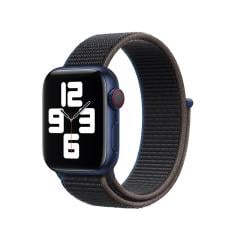 Apple Watch Loop Örgü Kordon - Charcoal